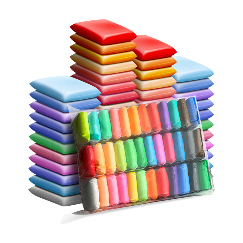 Ultra light clay handmade DIY clay 12 colors 24 colors 36 colors safety clay plasticine kids toys