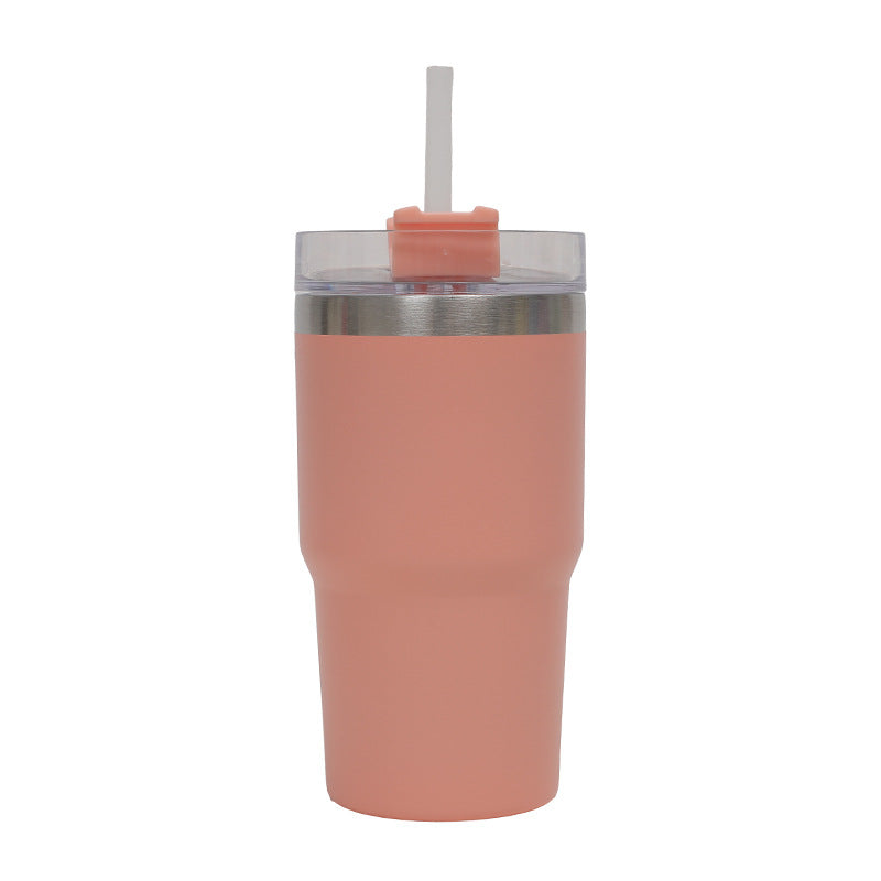 New hand-held car car mug Ice Fighter Cup mini thermos mug female high value cute stainless steel thermos water cup