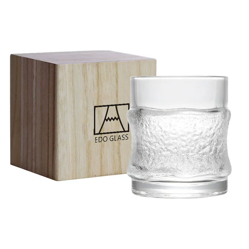 Limited ice cup hand feeling cup high-end whiskey glass Japanese glass super close-fitting wine glass beer glass