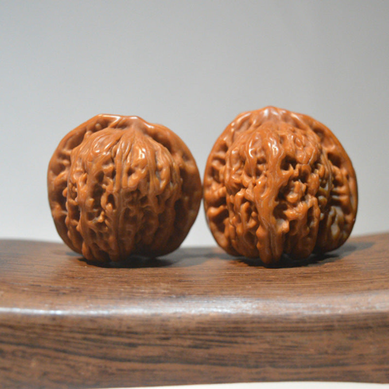 Wen Wan walnut Laishui Wang Yong official hat four building handles walnut shape fine for unisex bulk wholesale