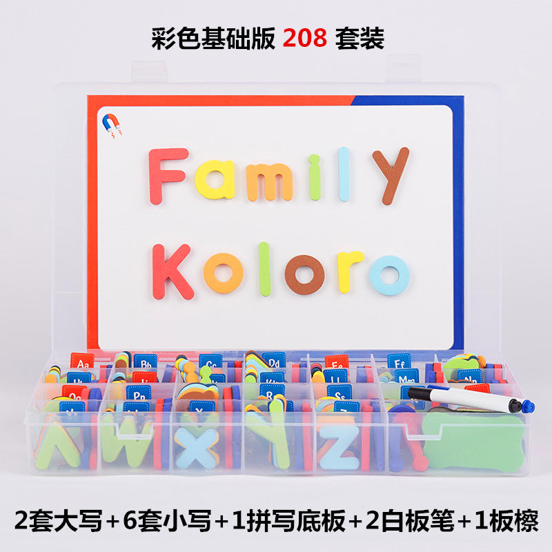 Puzzle Kids Toys Letter Magnets Primary School Words Phonics English Teaching Aids Small Toys