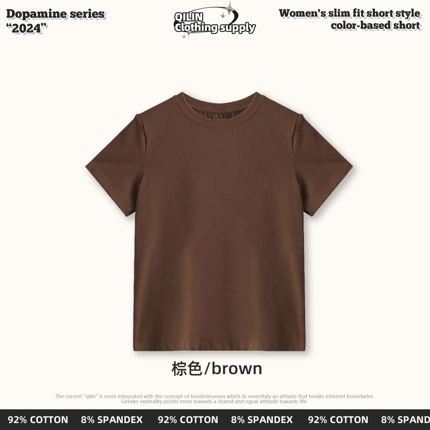 Neck shoulder short sleeve t-shirt explosive top new cotton slim low basic women's summer