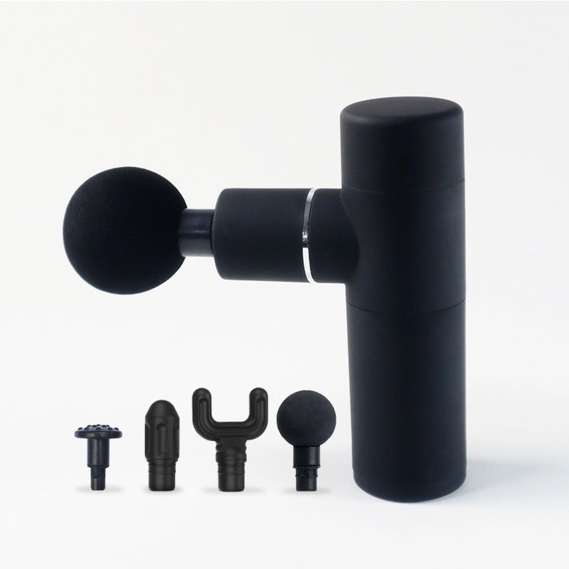 portable mute aluminum alloy massage gun fascia grab Shenzhen factory mini mini fascia gun