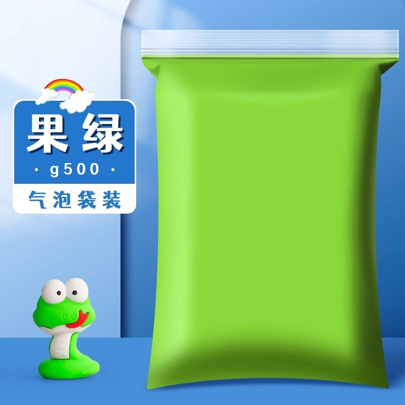 Ultra light clay children's 36 colors 500 grams plasticine dough kindergarten handmade toys space clay ultra light paper clay