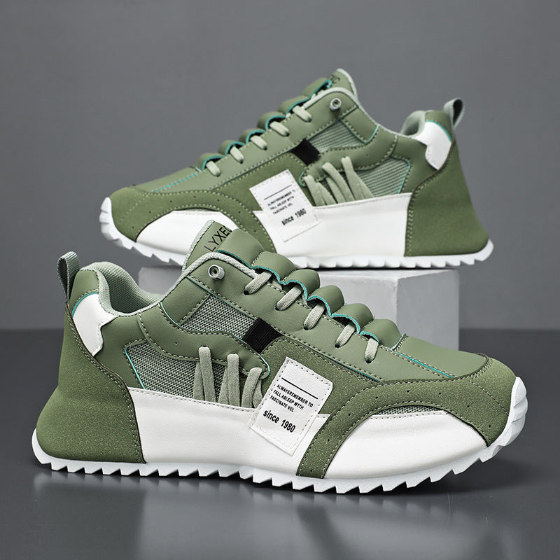 European Station Men's Shoes New Autumn Breathable Cross-border Plus Size Sports and Casual Shoes Sole Shoes Fashion Trend