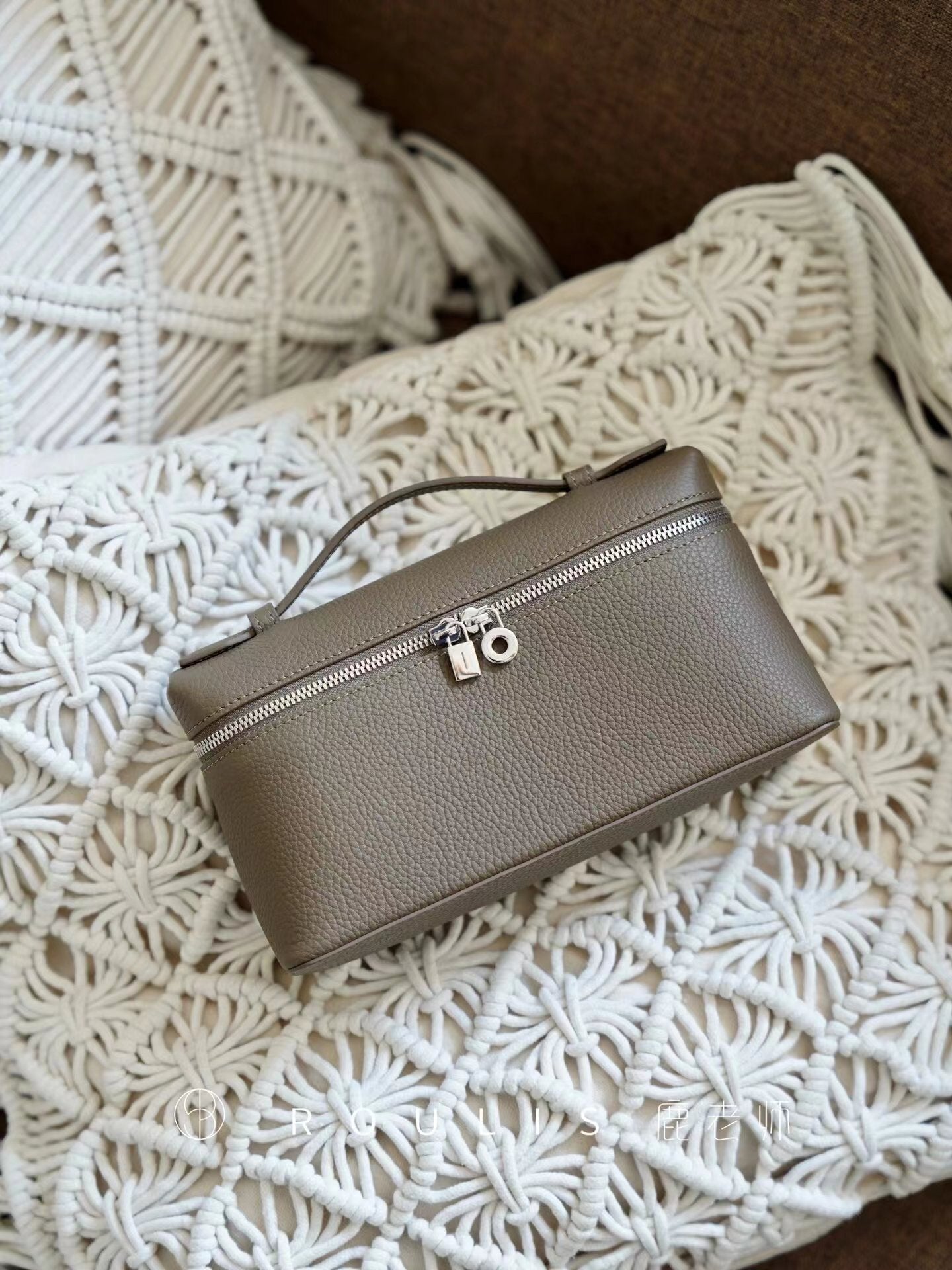 New LP Bag L19 Lunch Box Bag One Shoulder Crossbody Portable Simple and Fashionable