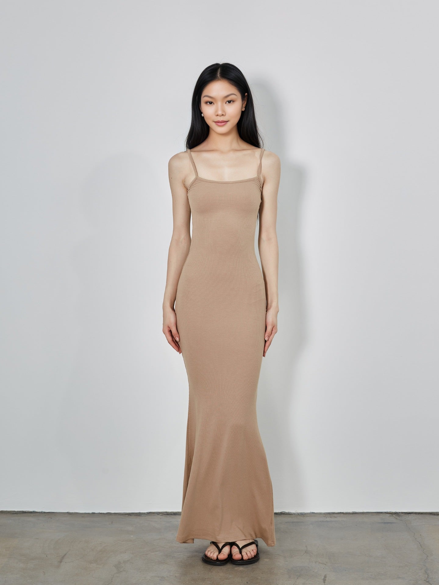 In stock skims gal dress women's sundress pure desire date sexy slim hip hush waist maxi skirt