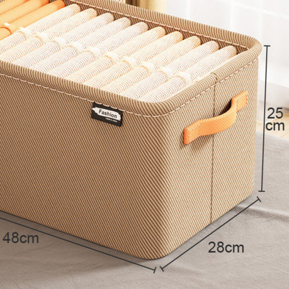 clothing storage basket, thickened steel frame storage box, miscellaneous clothing and pants storage artifact, a must-have for home and dormitory