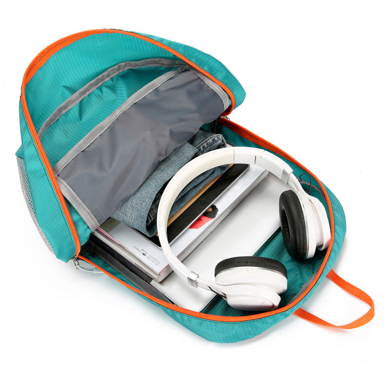 Cross-border sports outdoor backpack lightweight travel portable folding bag mountaineering bag hiking and cycling waterproof backpack
