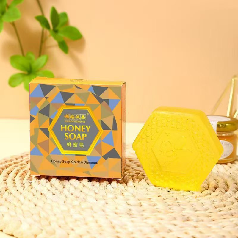 Natural honey soap, oil control, moisturizing, mild cleansing, face washing, bathing, handmade soap, body bath, essential oil soap, men and women
