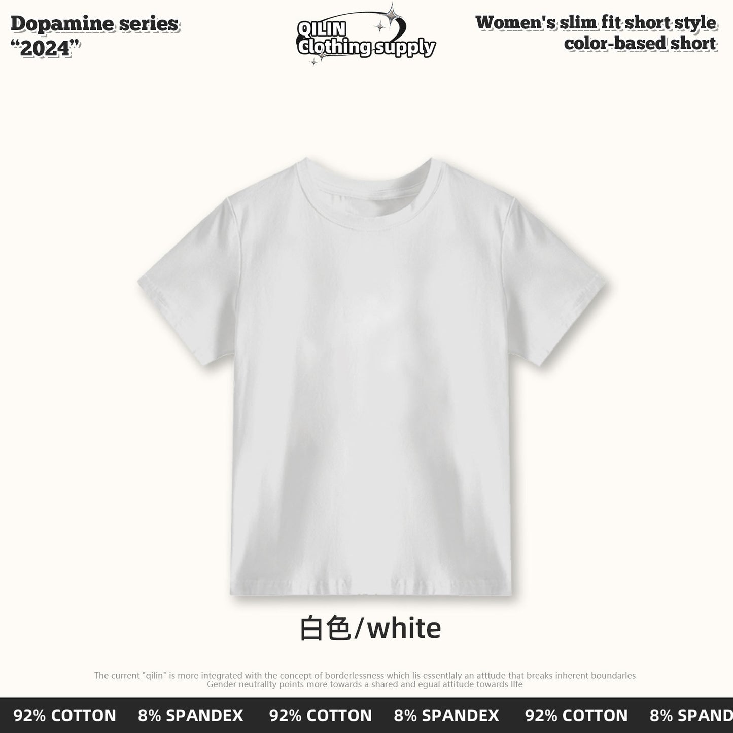 Neck shoulder short sleeve t-shirt explosive top new cotton slim low basic women's summer
