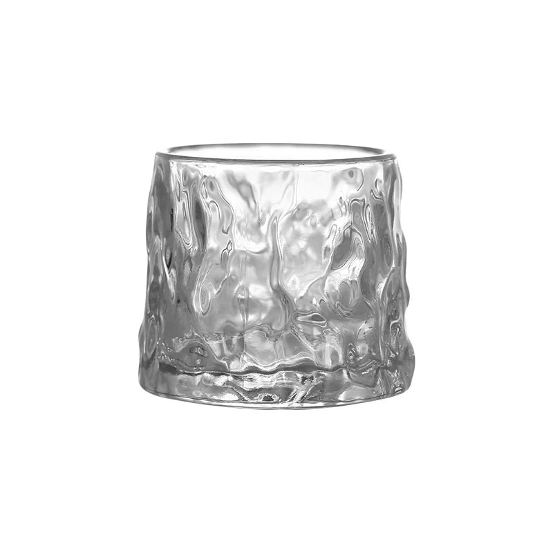 Just turn the high-end French designer style non-inverting glass wine glass whiskey glass creative tree pattern foreign wine cup