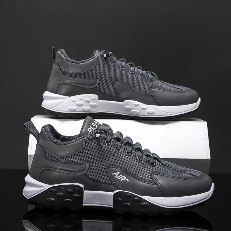 men's shoes new Korean version of low-top running shoes trend anti-slip platform dad shoes breathable sneakers