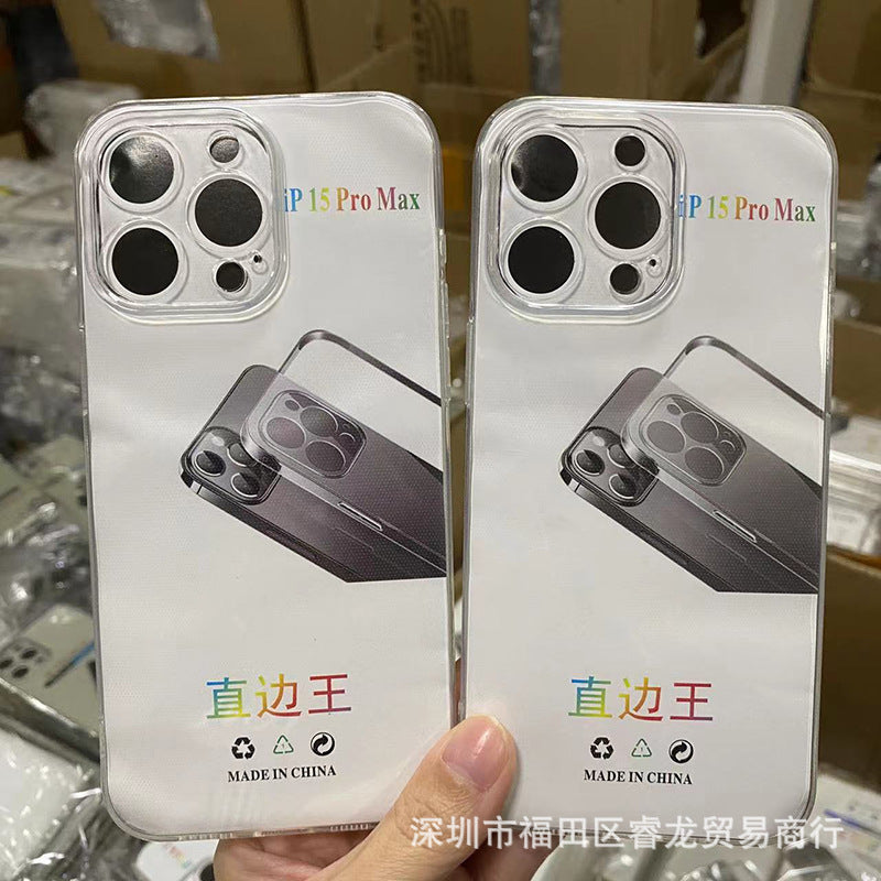 Transparent applicable apple 15 16 drop proof 14 phone case iphone13 pro phone case PM soft shell 11 wholesale 13