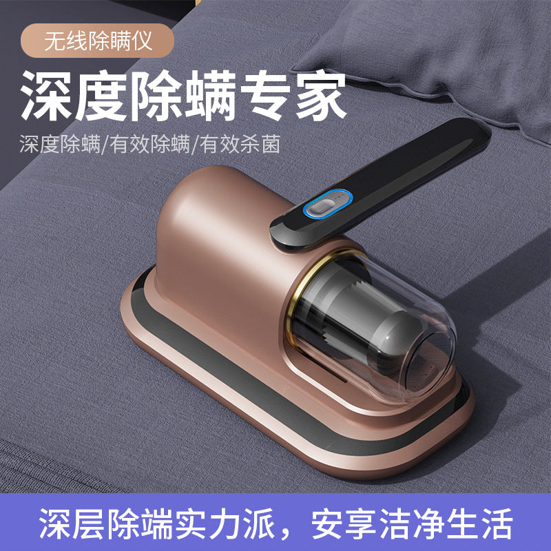 German home rechargeable mite removal instrument large suction double slap ultraviolet sterilization mite removal vacuum cleaner bed