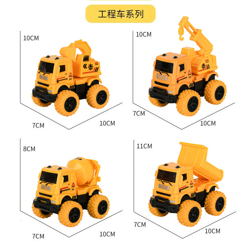 Children's toys, excavators, inertia, 4x4 cars, stunt bugs, boys' toy cars, children's stalls, stalls