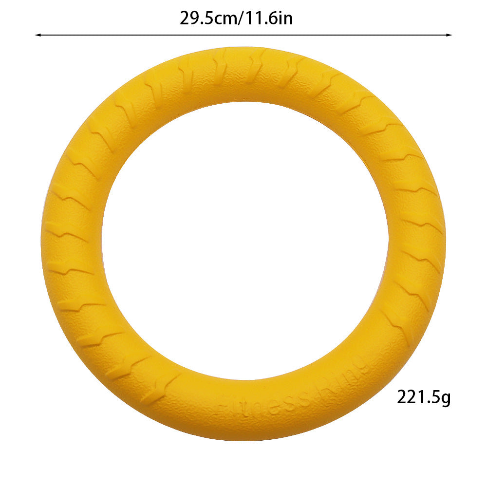 EVA pet toys dog frisbee bite ring dog toys can't bite teeth grinding pet ball puppy supplies dog pull tab