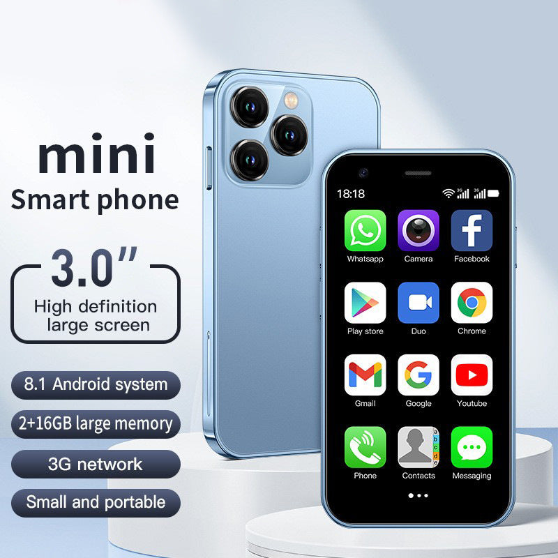 popular XS15 mini smartphone 3 inch small screen mini android 4G mobile phone