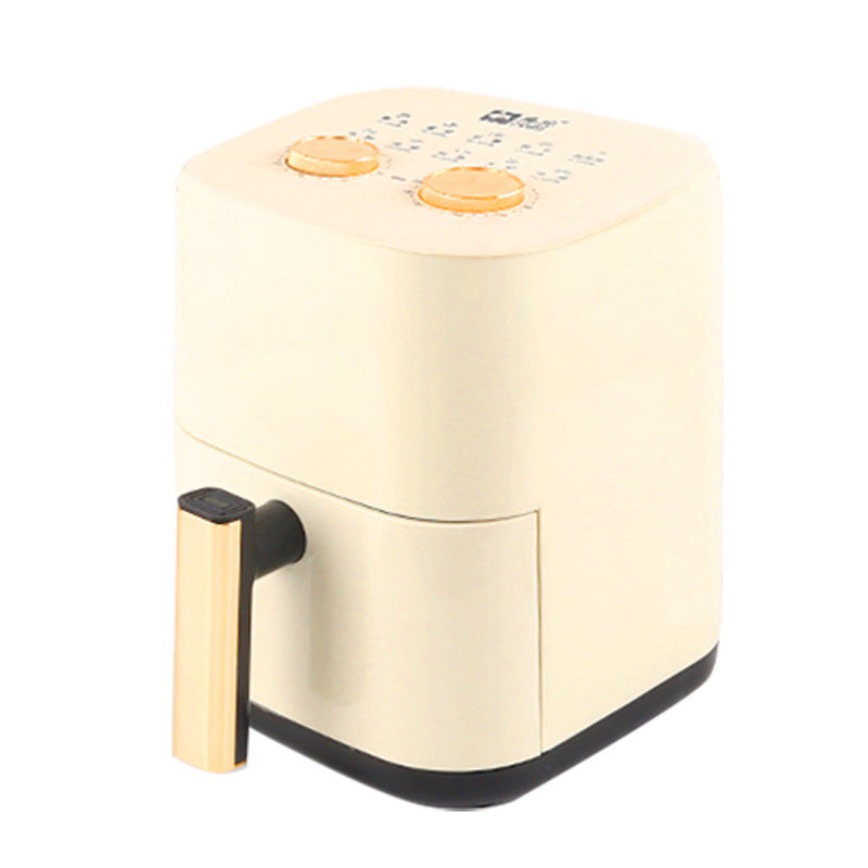 Camel Air Fryer 6L Household Large Capacity Electric Oven Off-White Roasted French Fries Machine Gift Visual Fryer
