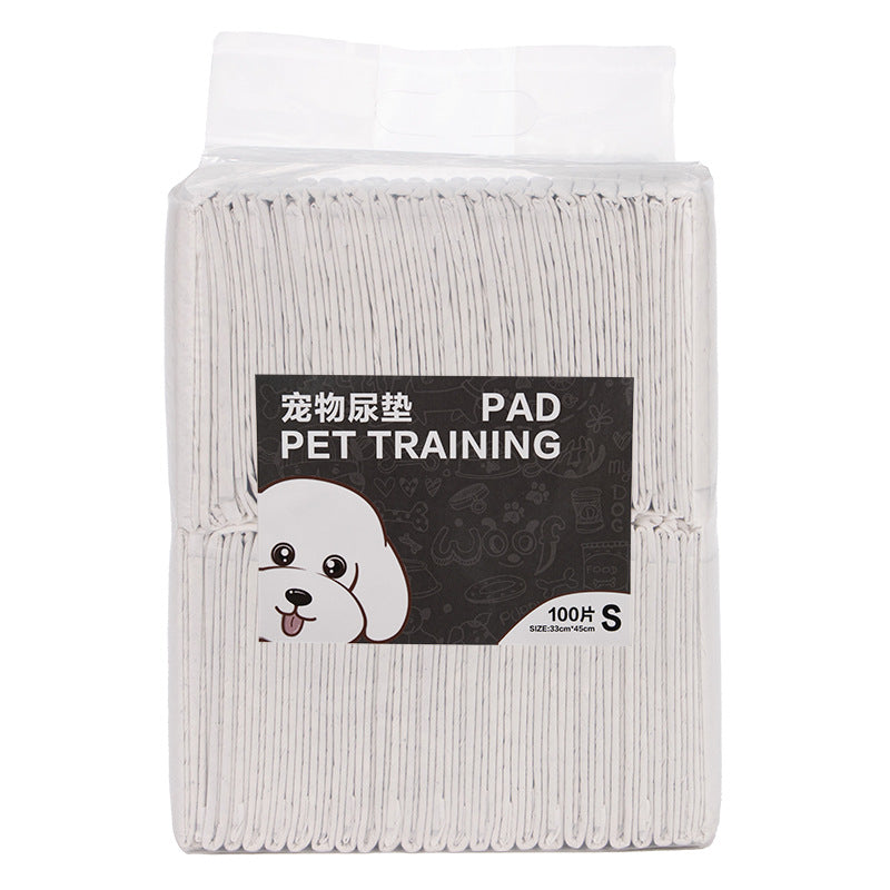 Dog Urine Pad Thickened Bamboo Charcoal Deodorant Diaper Cat Diaper Teddy Diaper Absorbent Sanitary Pad Bulk