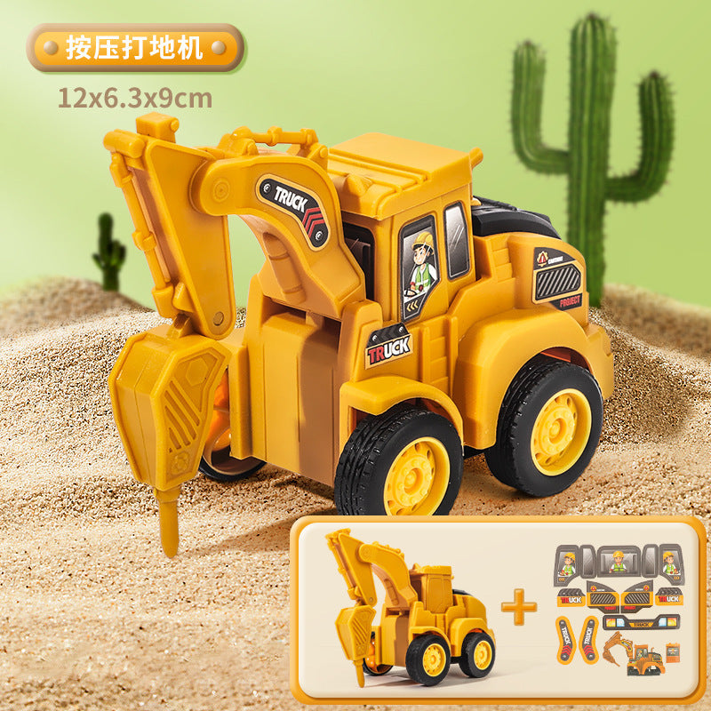 Children's toys, excavators, inertia, 4x4 cars, stunt bugs, boys' toy cars, children's stalls, stalls