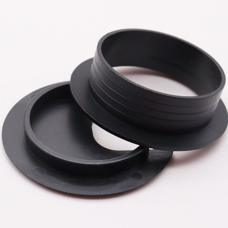 Desk plastic threading box desk wire hole cover 35 50 wire hole plug computer desktop round threading hole