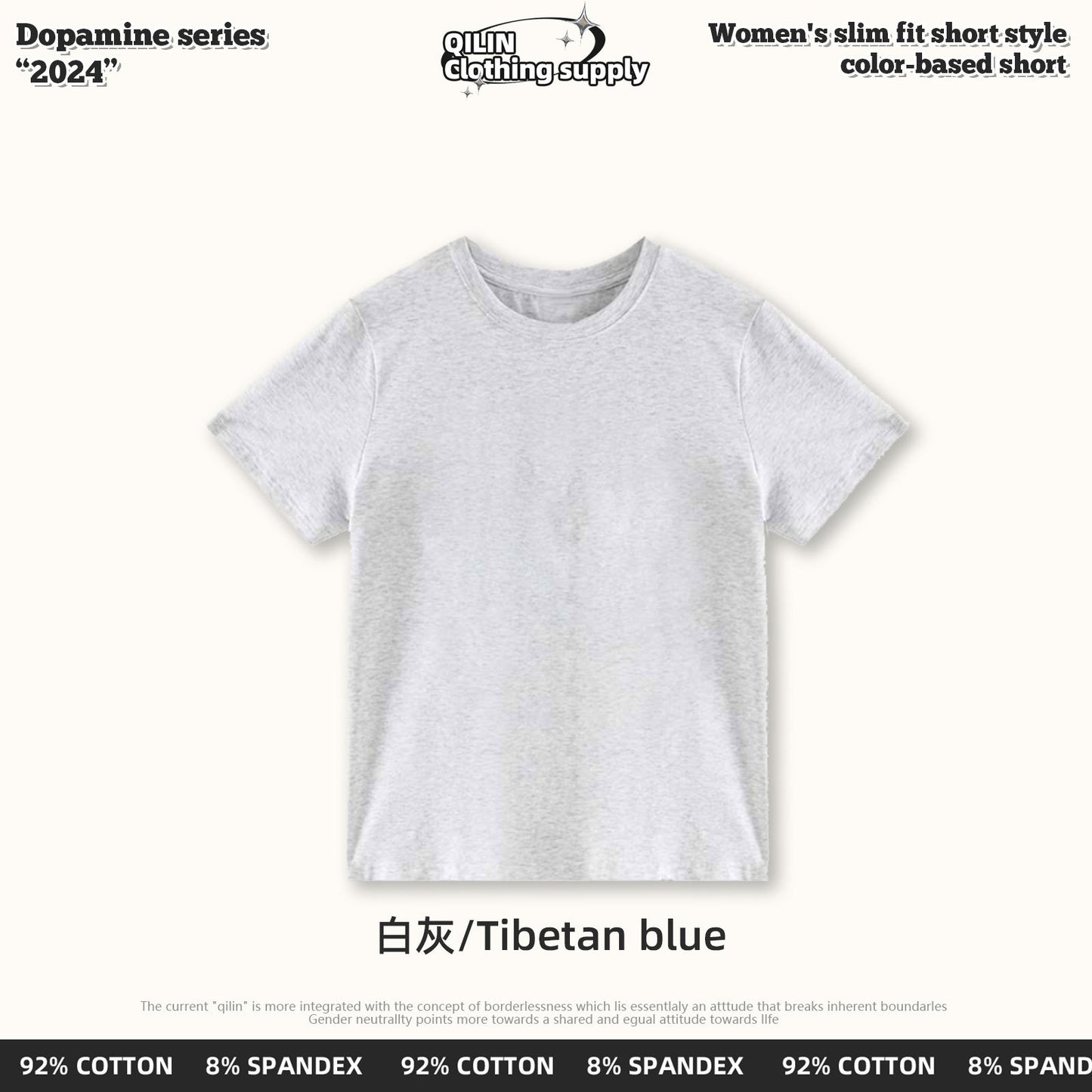 Neck shoulder short sleeve t-shirt explosive top new cotton slim low basic women's summer