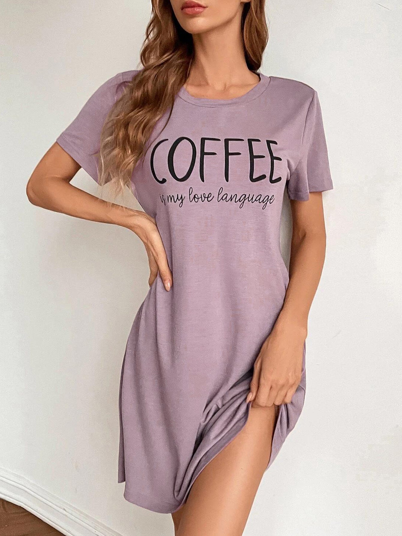 European and American new fashion dress ladies summer summer home service dress