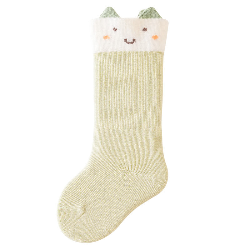 Baby socks cartoon autumn and winter thickened children's cotton socks baby newborn socks class