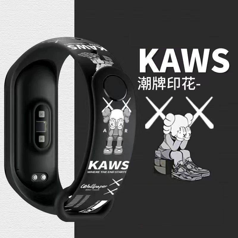 Smart bracelet junior high school female student sports electronic male waterproof Huawei Xiaomi vivo suitable for charging watch