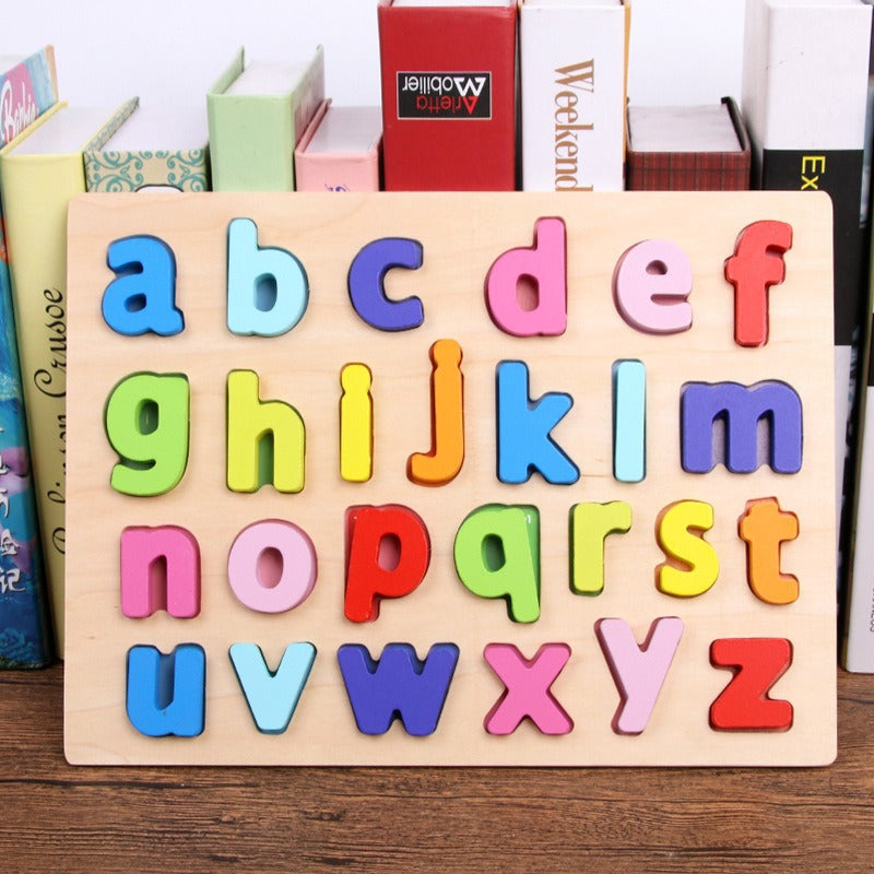 Puzzle Kids Toys Letter Magnets Primary School Words Phonics English Teaching Aids Small Toys