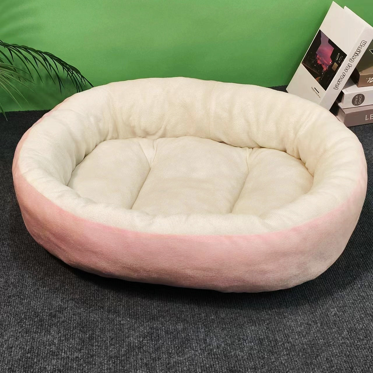 kennel oval pet kennel cool kennel dog bed medium and large kennel mat winter warm cat kennel