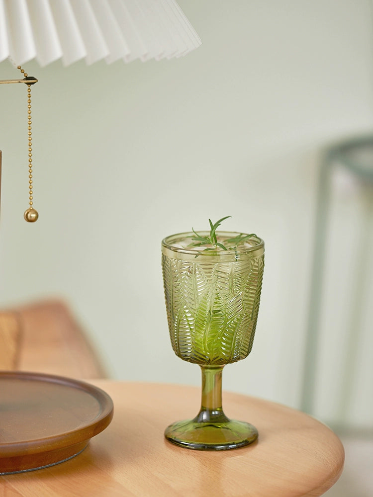 Siyue Retro Glass Goblet Household Net Red Ins Style High-value Red Wine Glass Upside Down Personal Dedicated Niche