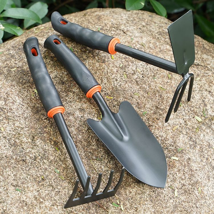 Gardening shovel flower tool household vegetable planting flower succulent planting shovel shovel hoe rushing sea turning soil set