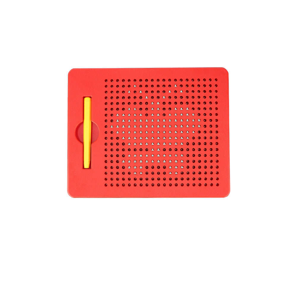 Alphanumeric magnetic writing board steel beads magnetic drawing board educational creative toys factory direct export to Europe and America