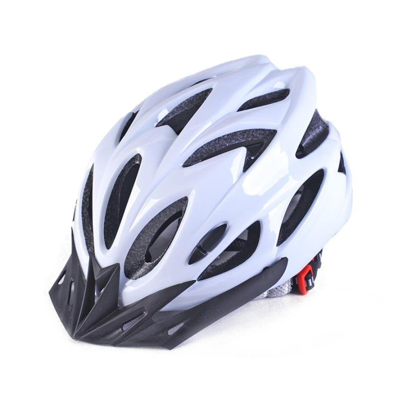 Outdoor cycling one-piece helmet is porous, breathable, ultra-light, and unisex in summer, and the size adjustable safety helmet