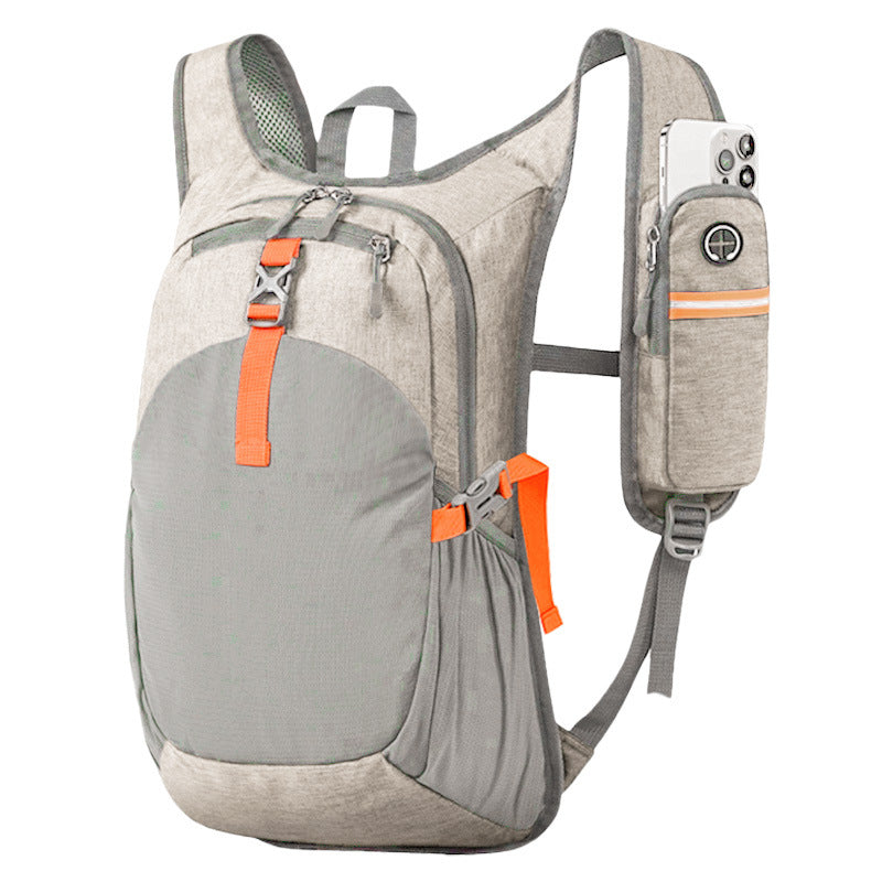 Cross-border new outdoor men's and women's lightweight, breathable, water-repellent trekking backpack, backpack, foldable storage travel bag