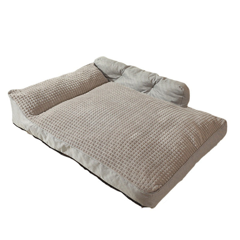 The kennel is universal for all seasons, large dog sleeping mats, detachable and washable pet mats, winter dog beds, dog mats, and sleeping mats