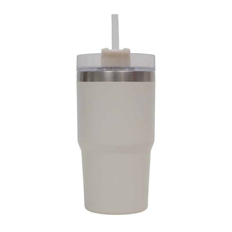 New hand-held car car mug Ice Fighter Cup mini thermos mug female high value cute stainless steel thermos water cup