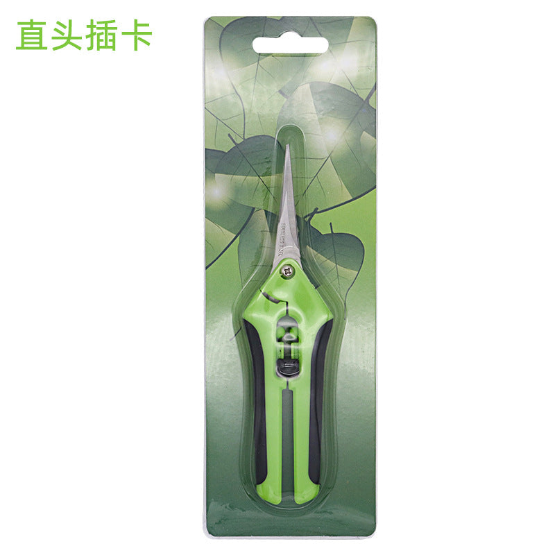 Stainless steel fruit shears gardening flower arrangement orchard pruning shears multi-purpose gardening garden scissors