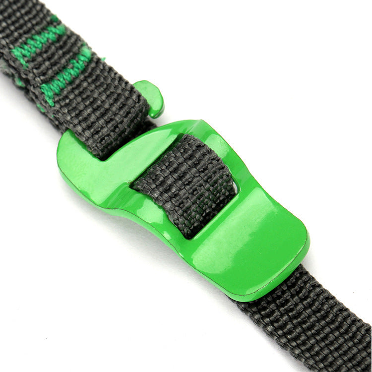Outdoor travel equipment binding belt binding rope luggage binding belt stainless steel belt hook quick release type