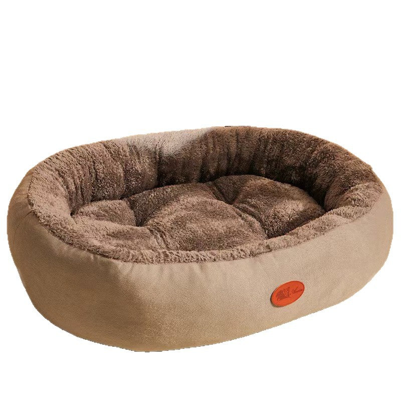 kennel oval pet kennel cool kennel dog bed medium and large kennel mat winter warm cat kennel
