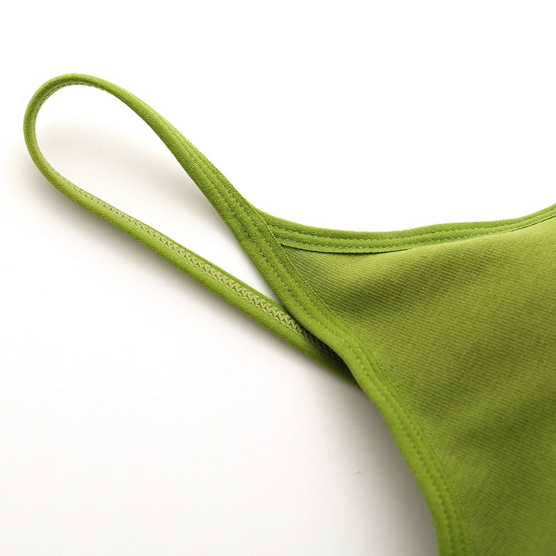 Broken code Qingmei back with chest pad bra one-piece sling tube top female anti-light bottoming student pure cotton underwear