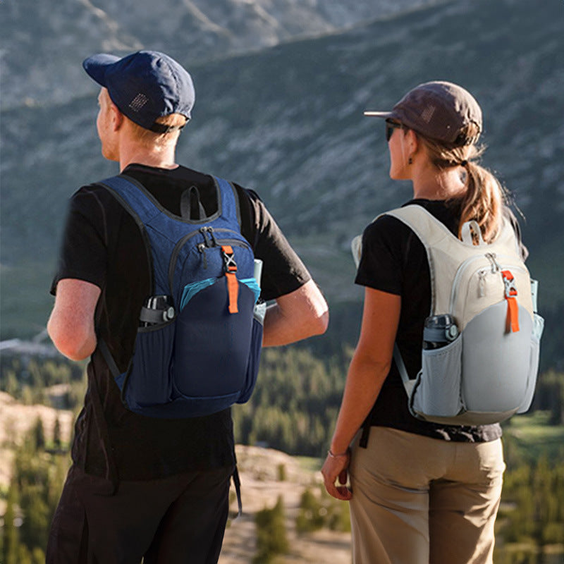 Cross-border new outdoor men's and women's lightweight, breathable, water-repellent trekking backpack, backpack, foldable storage travel bag
