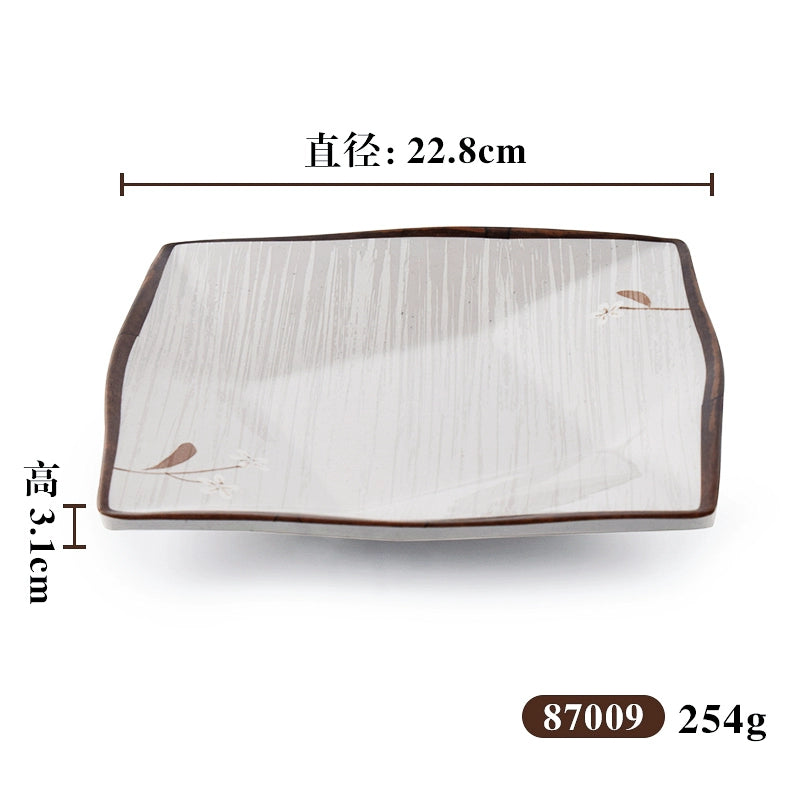 Melamine Japanese-style imitation porcelain hot pot restaurant spoon set tableware