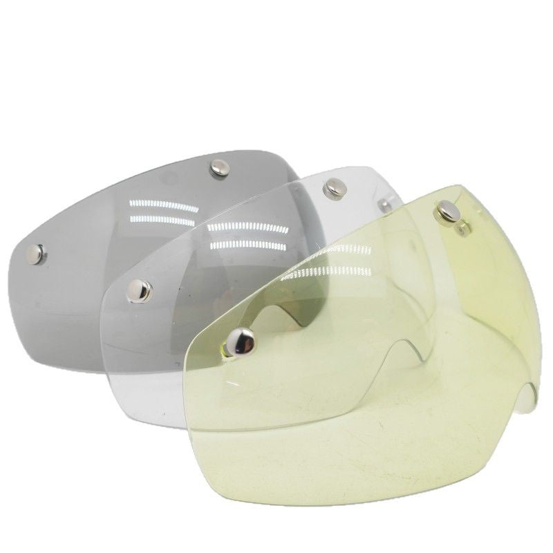 Wind lens, helmet, windshield, removable lens, mountain bike helmet, windproof lens, magnetic gear accessories