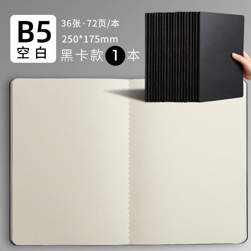 b5 notebook student homework book kraft paper turning book notepad exercise factory spot