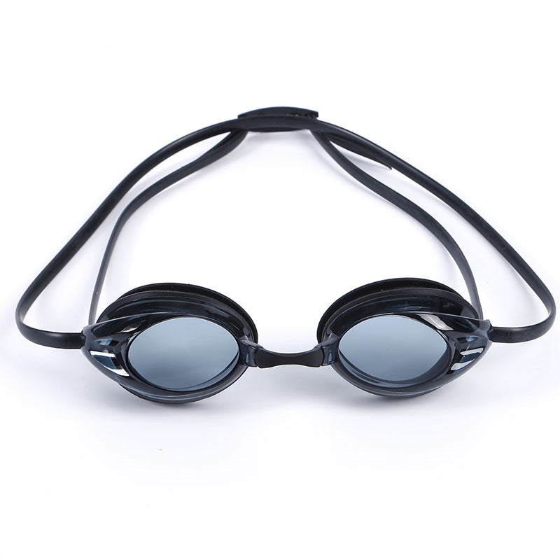 myopia swimming goggles adult swimming goggles equipment high-definition waterproof anti-fog silicone goggles transparent swimming goggles box wholesale