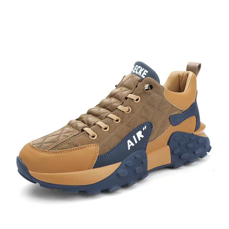 men's shoes new Korean version of low-top running shoes trend anti-slip platform dad shoes breathable sneakers