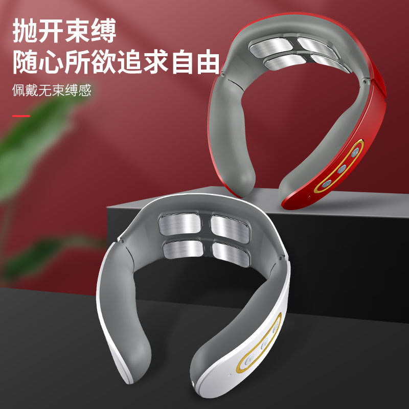 supply cervical spine massager rechargeable cervical spine instrument neck home shoulder and neck massager massager neck protector